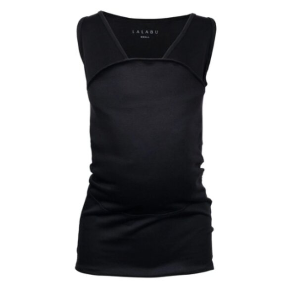 Lalabu Soothe Baby Wearing Tank Top Black Size Medium - Picture 1 of 4